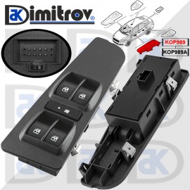 Бутони стъклоповдигане Fiat Linea